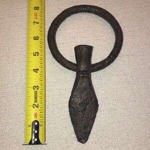 Vintage Large Wrought Iron Logging Spike
